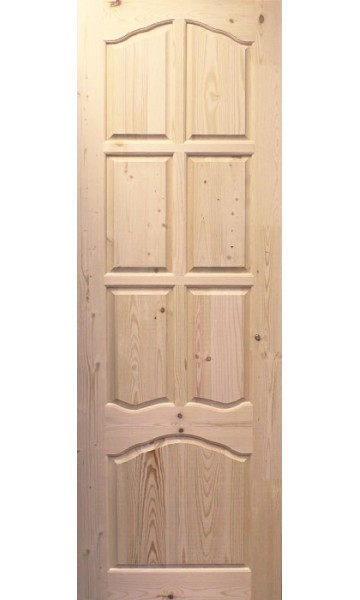 Дверь Массив, Модель «Филёнчатая» (глухая) с сучками